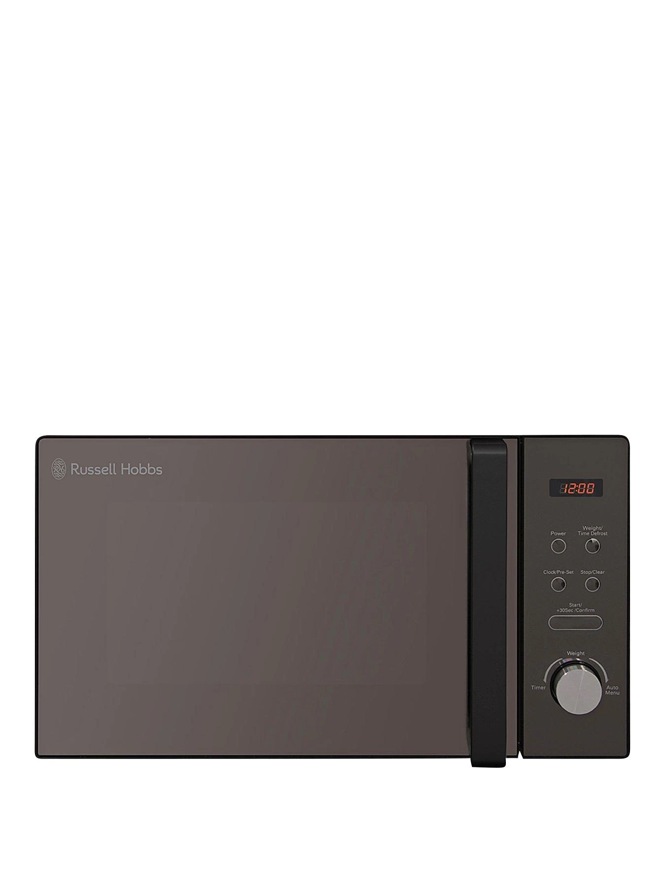Russell Hobbs 800 Watt Solo Microwave - RHM2076B - Black