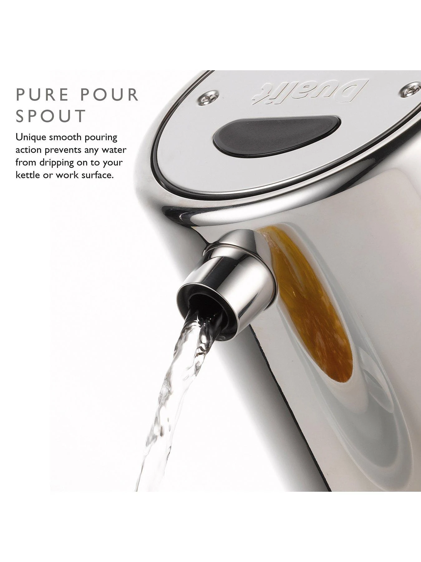 Dualit Architect Brushed Stainless Steel 1.7L Kettle - Image 4