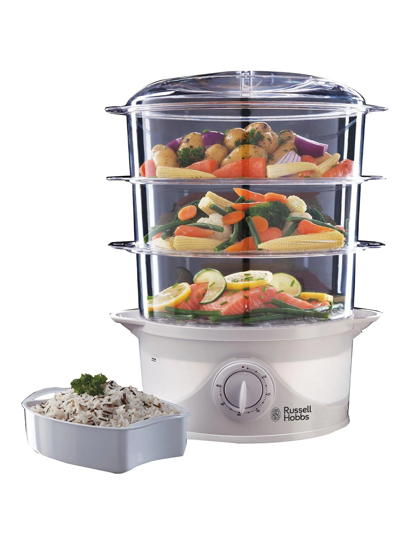 Russell Hobbs Your Creations 3 Tier Food Steamer - 21140