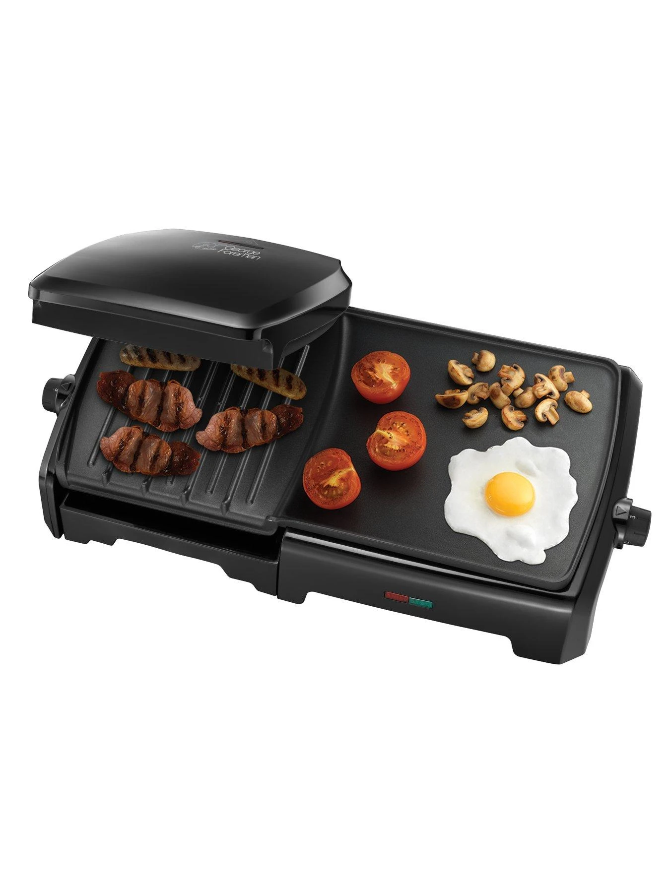 George Foreman Large Variable Temperature Grill & Griddle - 23450 - Image 2