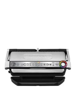 Tefal GC722D40 Optigrill+ XL Health Grill, 9 Automatic Settings And Cooking Sensor - Stainless Steel