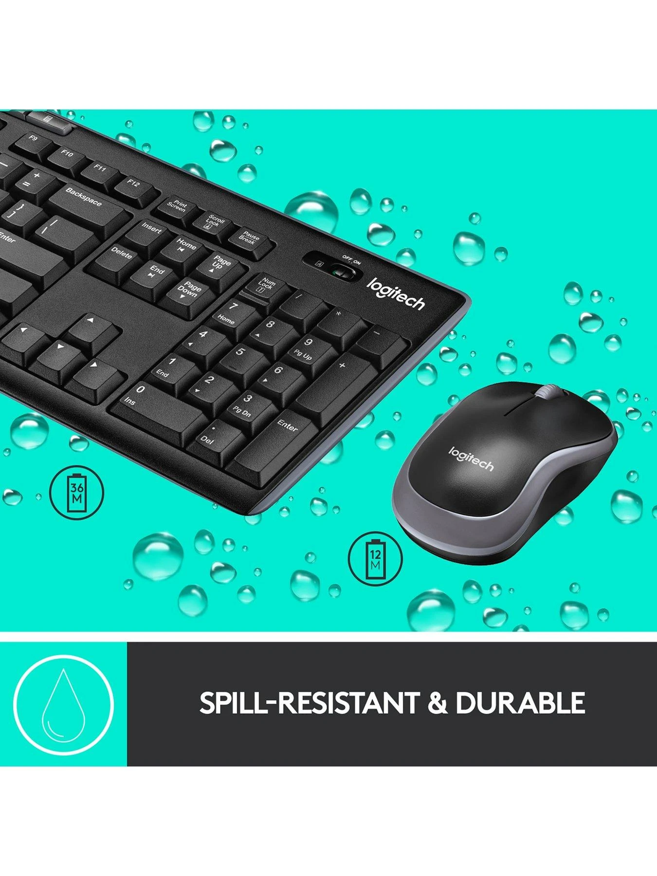 Logitech Wireless Desktop MK270 - UK Layout - Image 4