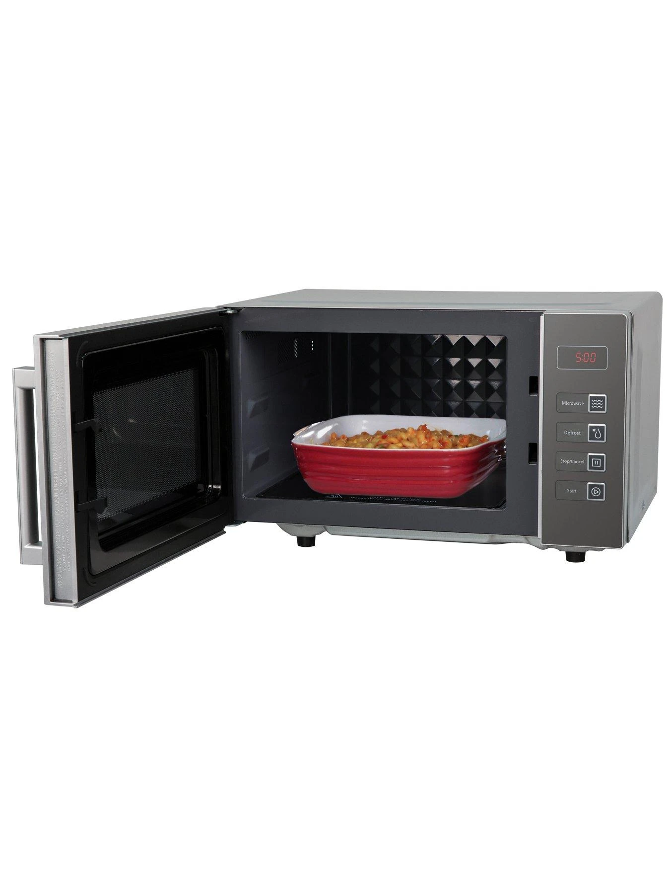 Russell Hobbs RHEM2301S EASI Digital Flatbed Microwave - Silver - Image 4