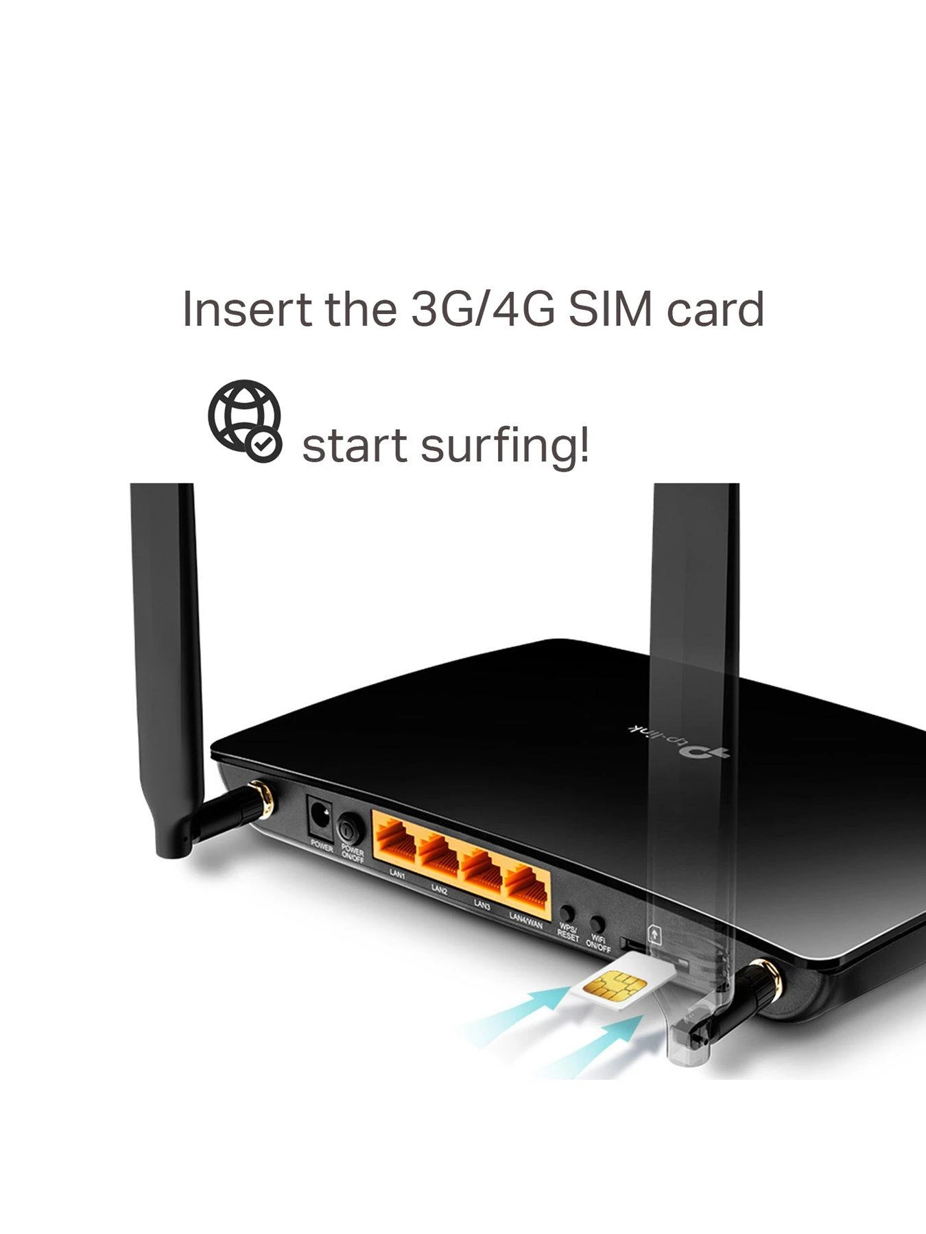 TP-Link TP Link AC750 Dual-Band Wi-Fi 4G LTE Router, Archer MR200 - Image 3