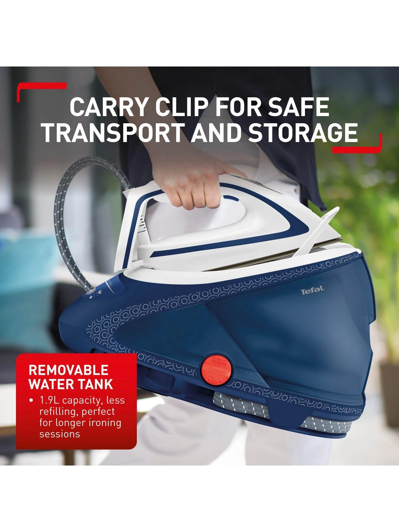 Tefal Steam Generator Iron 1.9L Pro Express Ultimate GV9580 - Image 4