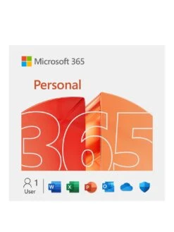 Microsoft 365 Personal 12-Month Subscription For PC And Mac, Tablet And Smartphones