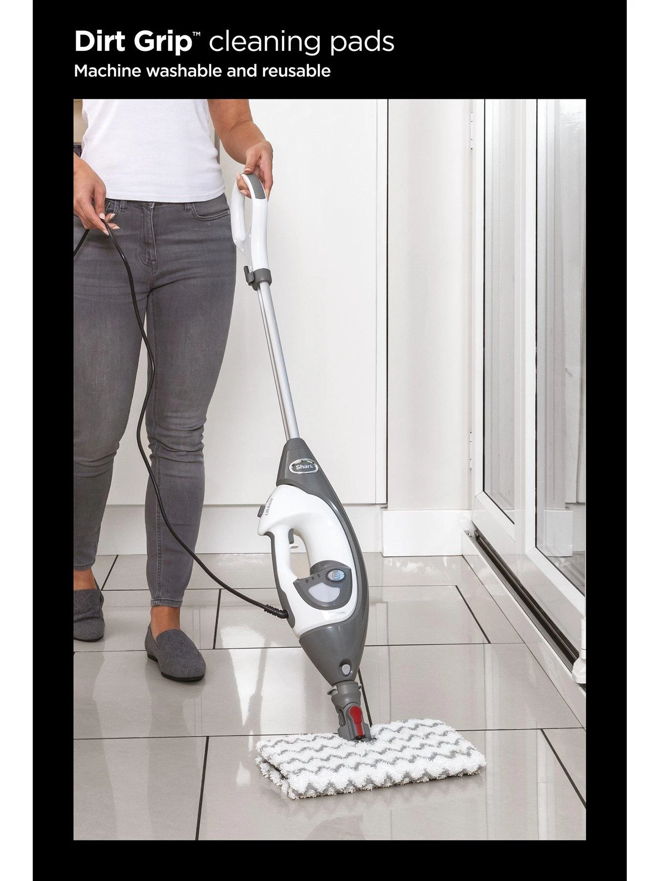 Shark Steam Mop & Handheld Steam Cleaner - S6005UK - With Steam Blast Mode For Stubborn Dirt - Image 3