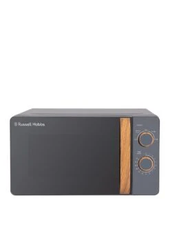 Russell Hobbs RHMM713G Scandi Compact Grey Manual Microwave