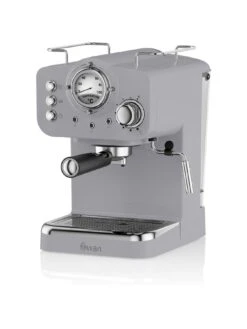 Swan Retro Espresso Maker - Grey