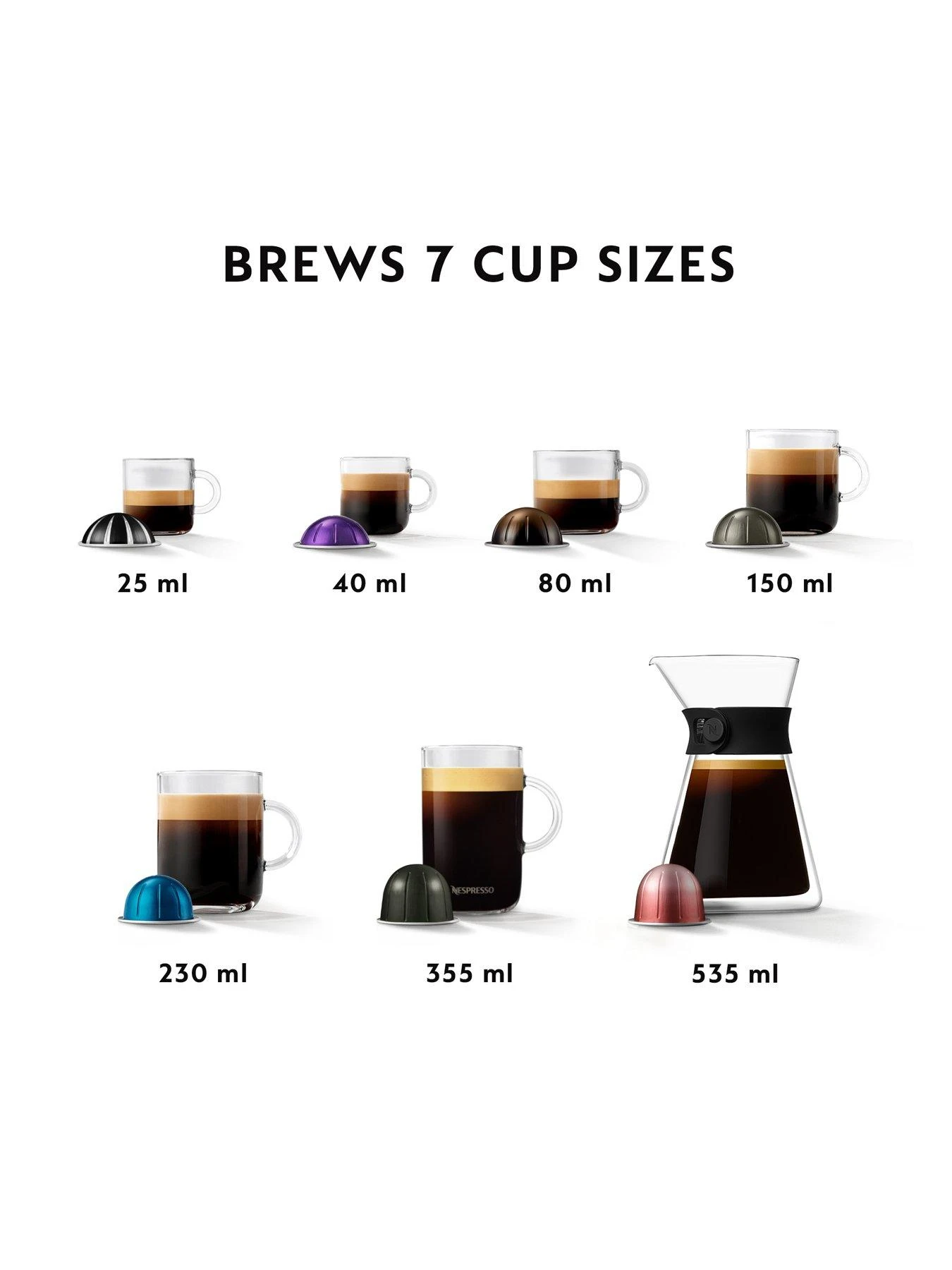 Nespresso Vertuo Next 11707 Coffee Machine By Magimix - Dark Grey - Image 2