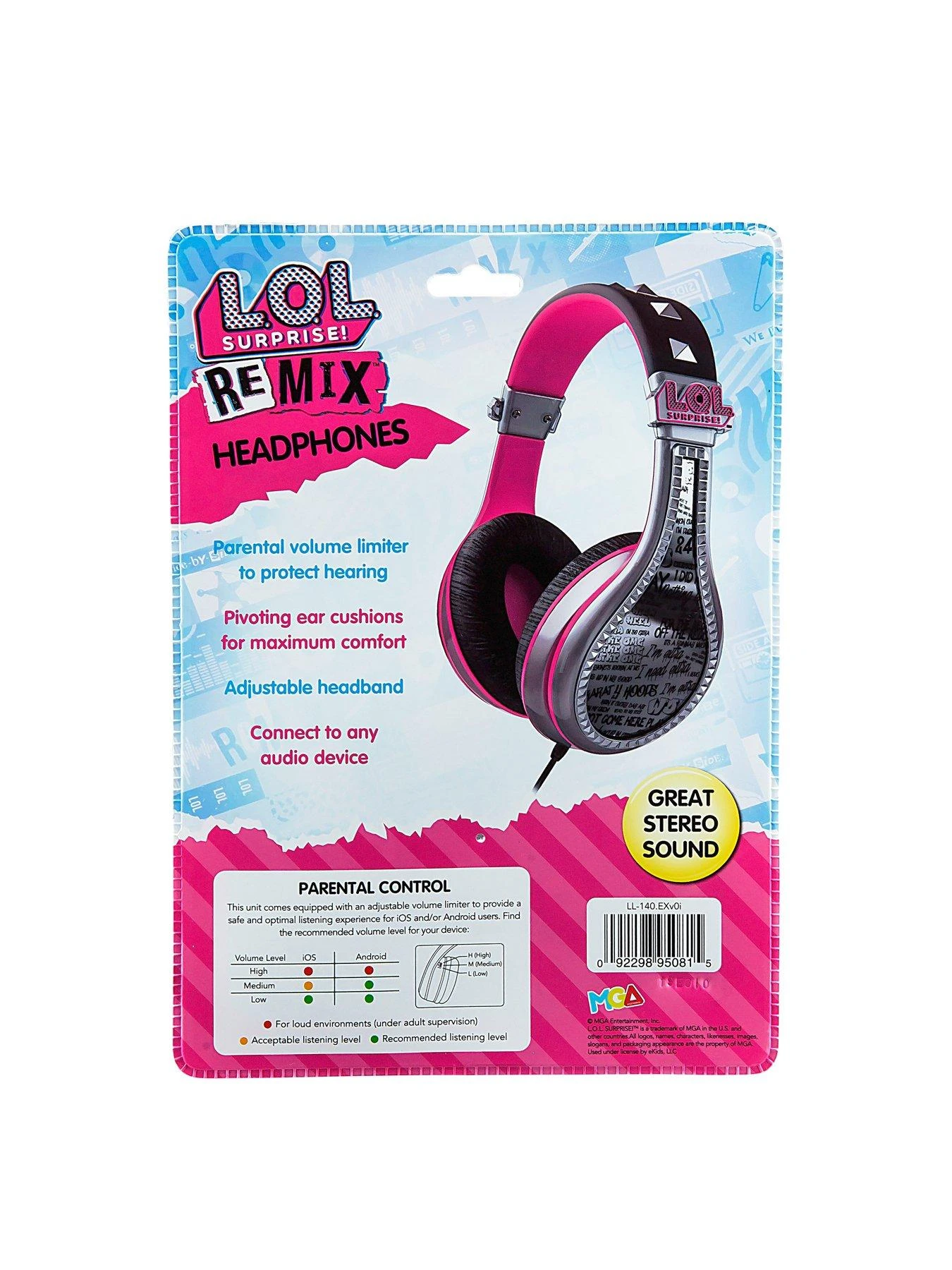 EKids LOL Surprise Moulded Headphones - Image 7