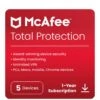 McAfee Total Protection For 5 Device - 1 Year Subscription (digital Download)