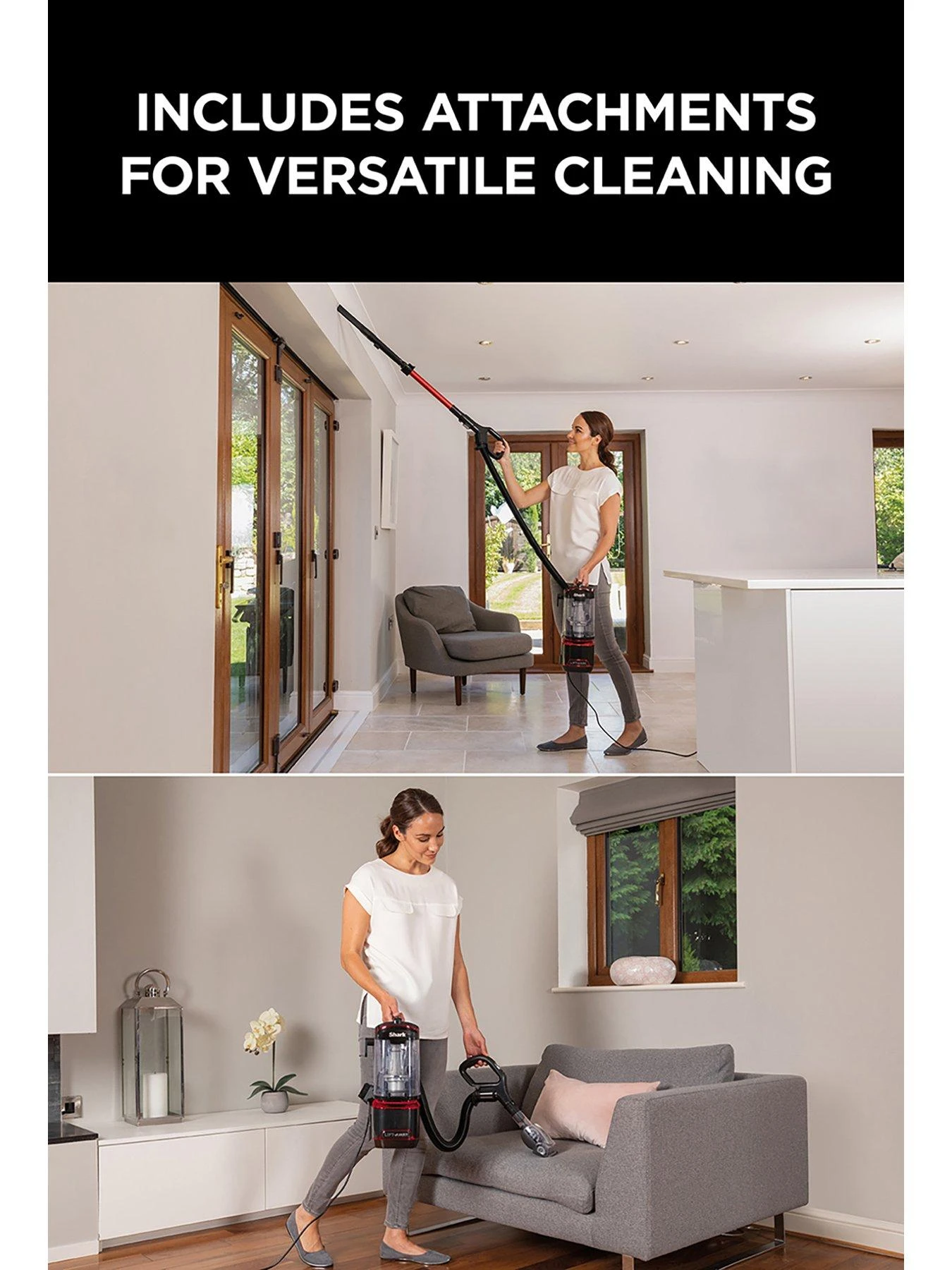 Shark Lift-Away Upright Vacuum Cleaner With TruePet NV602UKT - Image 3