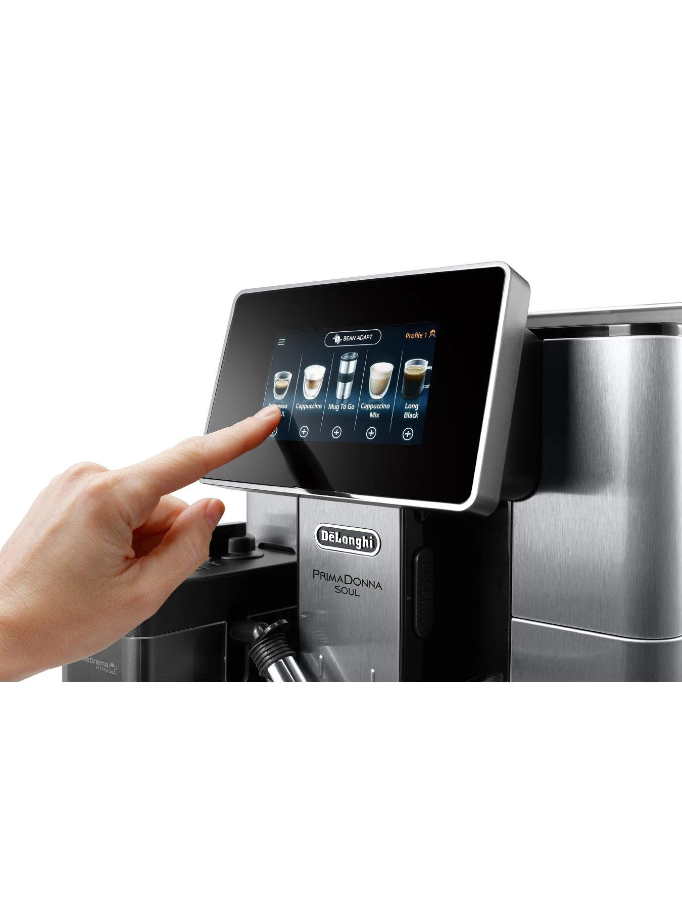 DeLonghi Primadonna Soul, Automatic Bean To Cup Coffee Machine, With Auto Milk, ECAM610.75.MB - Image 4