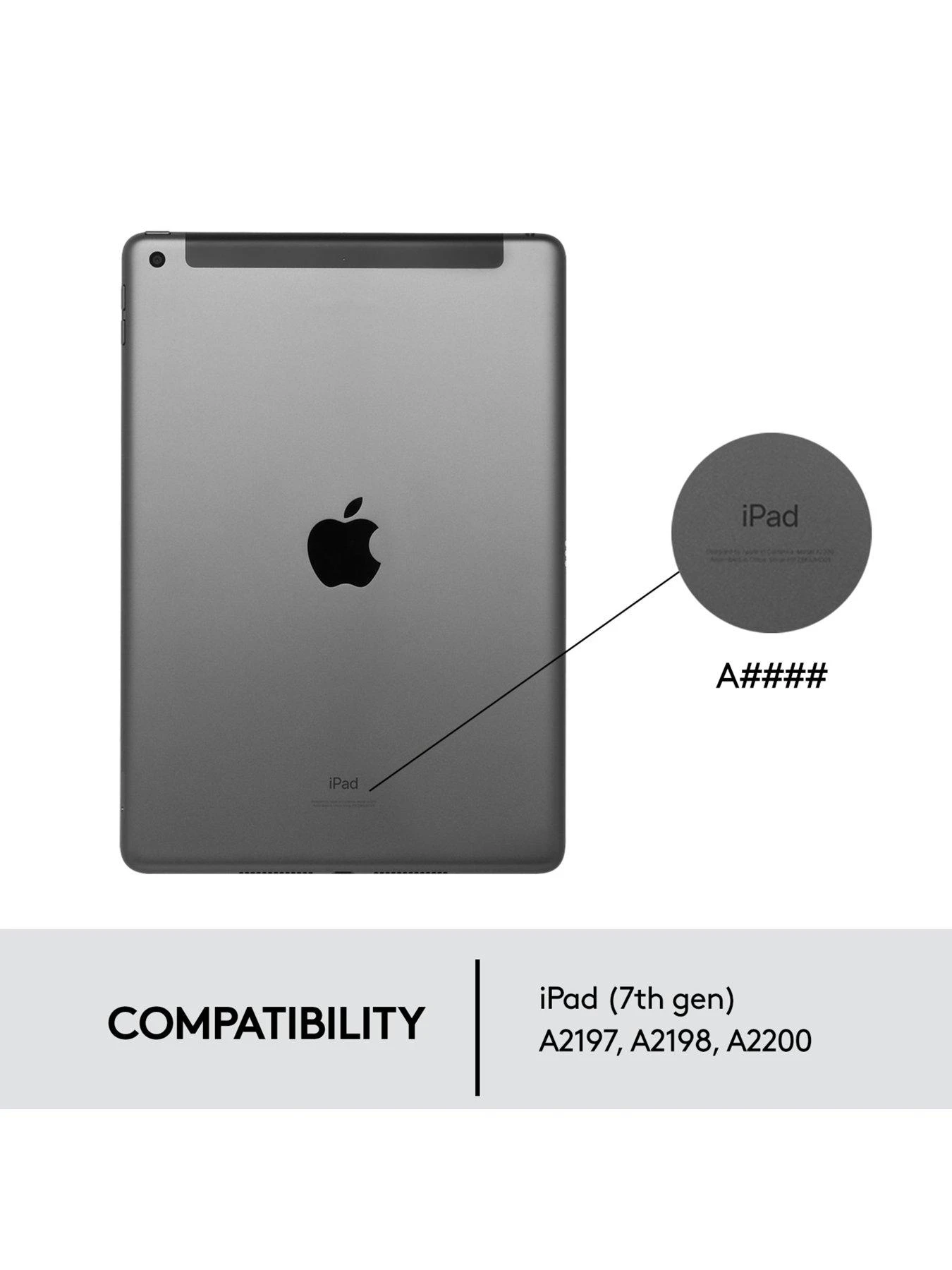 Logitech Combo Touch Backlit Keyboard For IPad (7th Gen) - Image 7