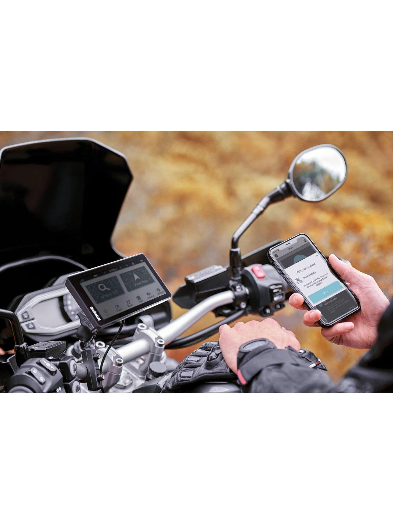 Garmin Zumo XT MT-S Motorcycle Sat Nav With 5.5-Inch Display, Full Europe - Image 5