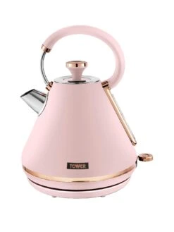 Tower Cavaletto 1.7L Pyramid Kettle - Pink