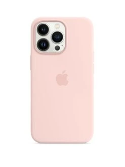 Apple IPhone 13 Pro Silicone Case With MagSafe – Chalk Pink
