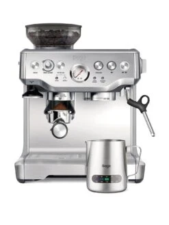 Sage Barista Express Espresso Coffee Machine With Temp Control Milk Jug