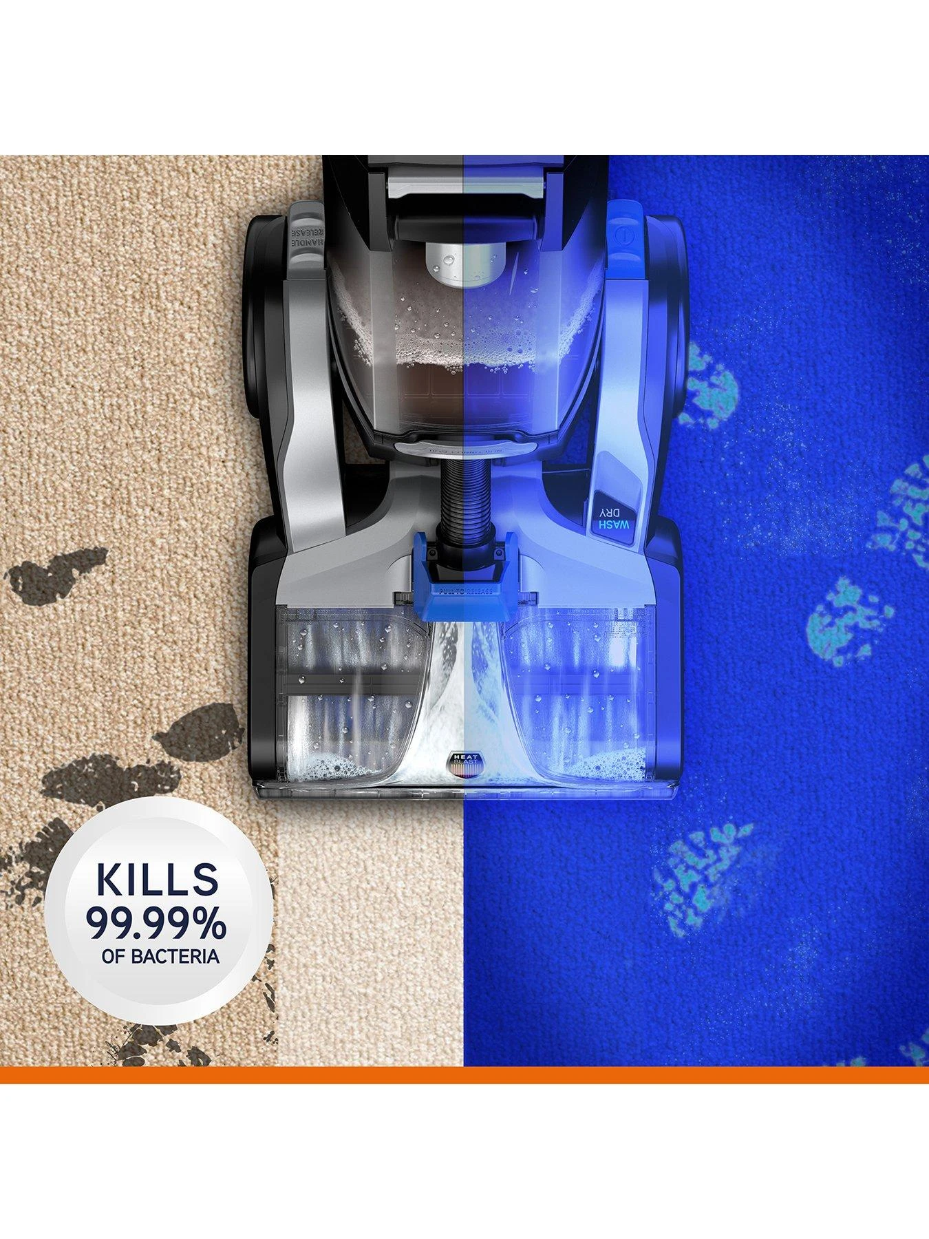 Vax Platinum Antibacterial Carpet Cleaning Solution 4L - Image 4