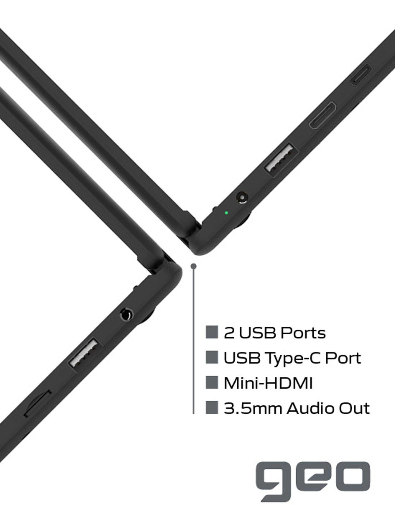 Geo GeoFlex 110 11.6-inch HD Convertible Windows 10 Laptop With Touchscreen, Intel Celeron Dual Core, 4GB RAM, 64GB Storage With Optional Norton 360 (1 Year) - Image 5