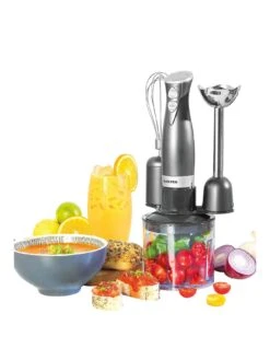 Salter Cosmos 3 In 1 Blender Set EK2827GUNMETAL
