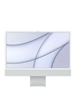 Apple IMac (M1, 2021) 24 Inch With Retina 4.5K Display, 8-core CPU And 8-core GPU, 256Gb Storage - Silver