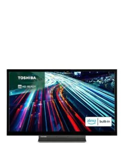 Toshiba 24WK3C63DB, 24 Inch, 2K Dual Core Processor, Smart TV