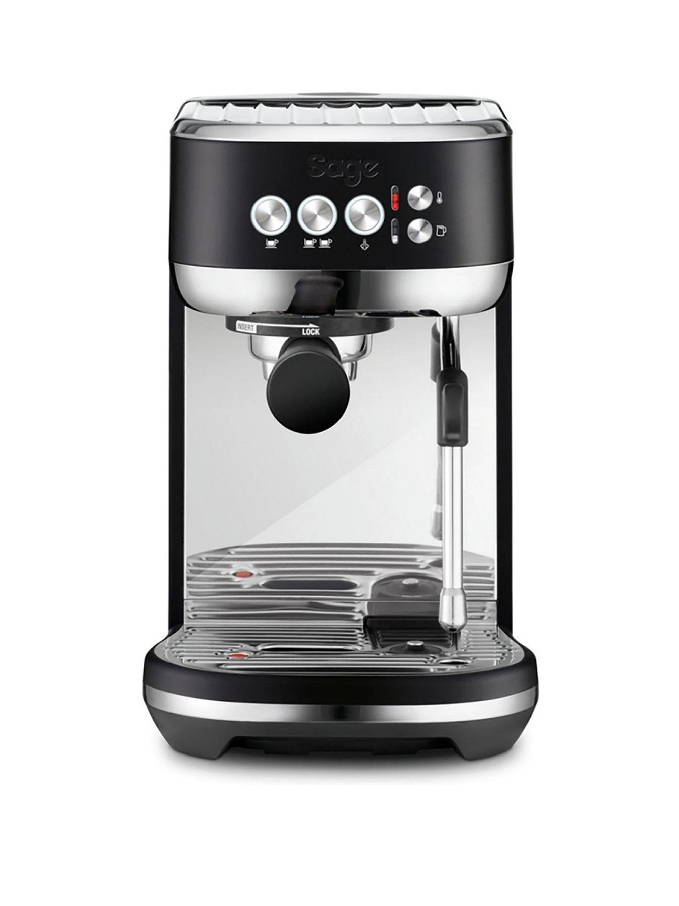 Sage Bambino Plus Espresso Machine - Black Truffle