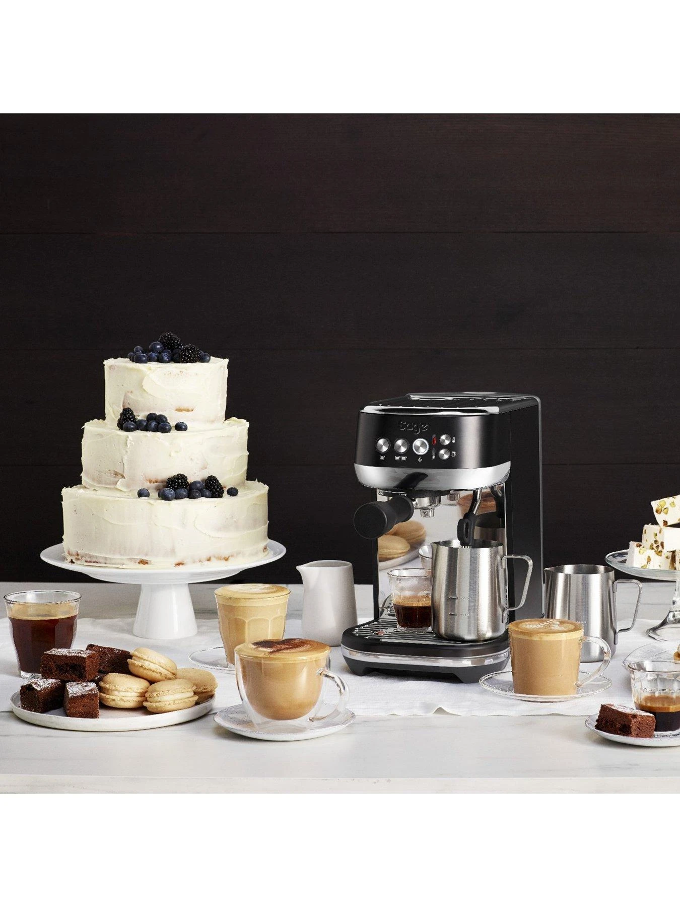 Sage Bambino Plus Espresso Machine - Black Truffle - Image 6