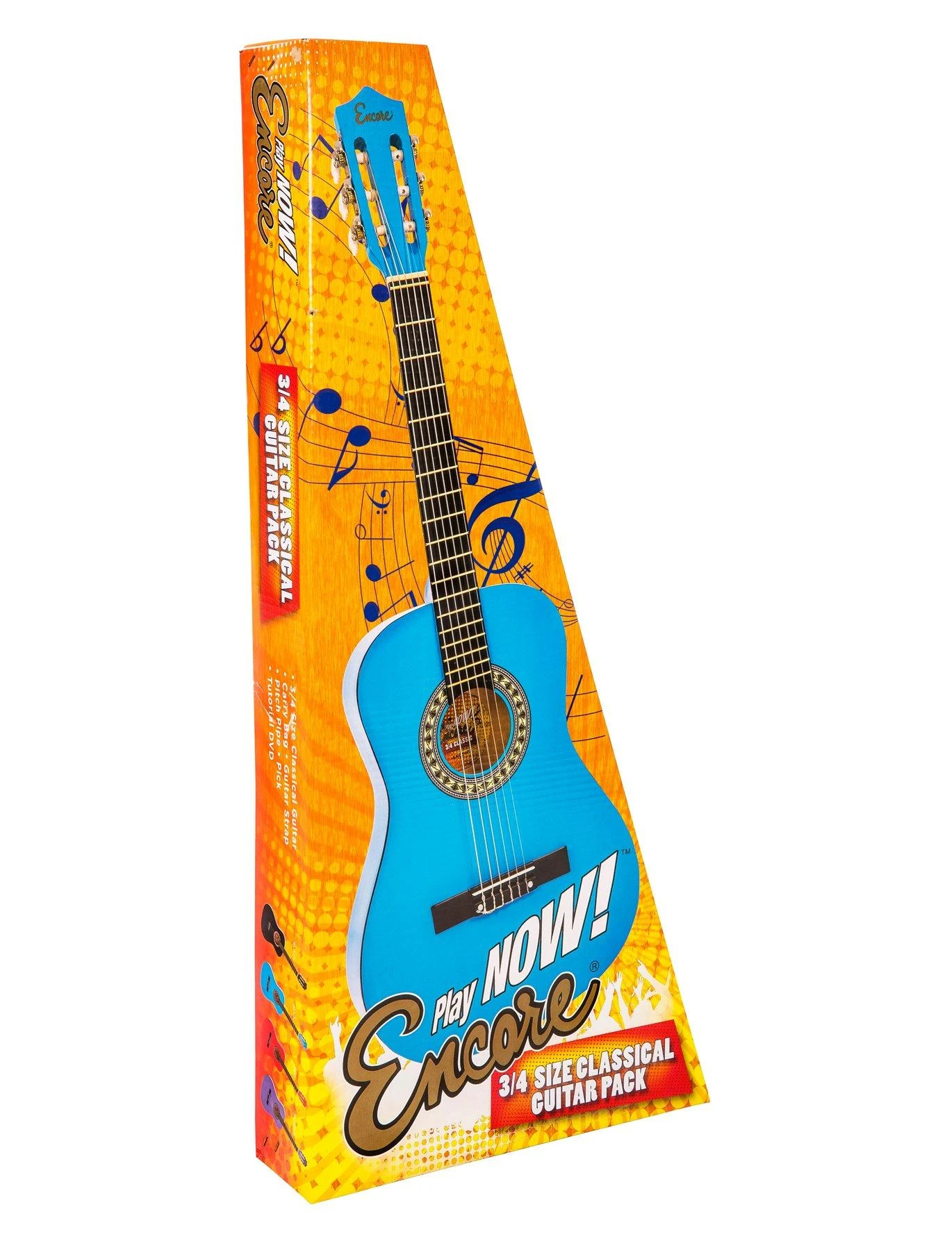 Encore 3/4 Size Guitar Outfit - Blue - Image 3