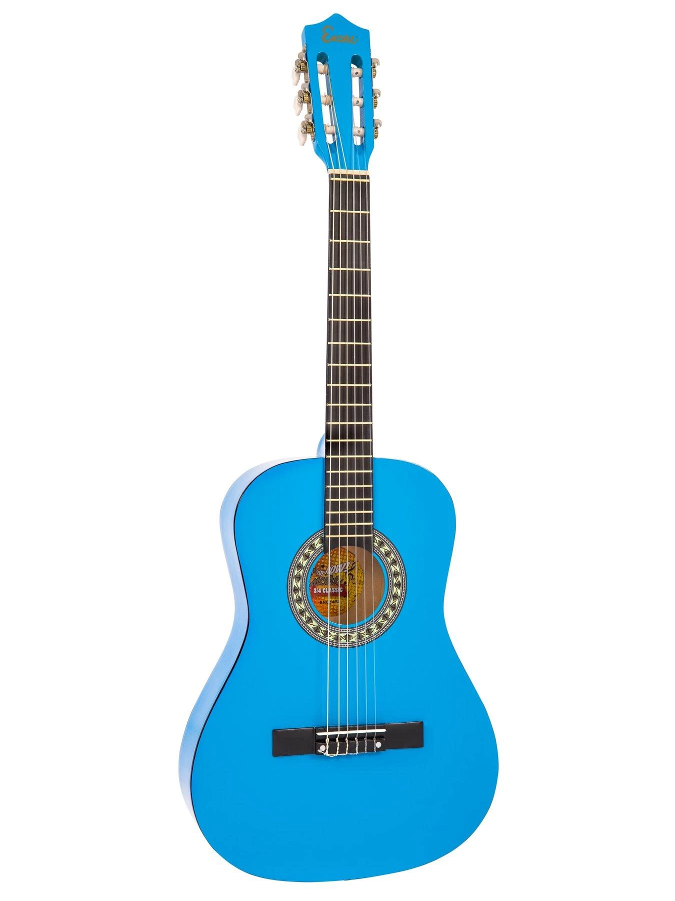 Encore 3/4 Size Guitar Outfit - Blue - Image 4
