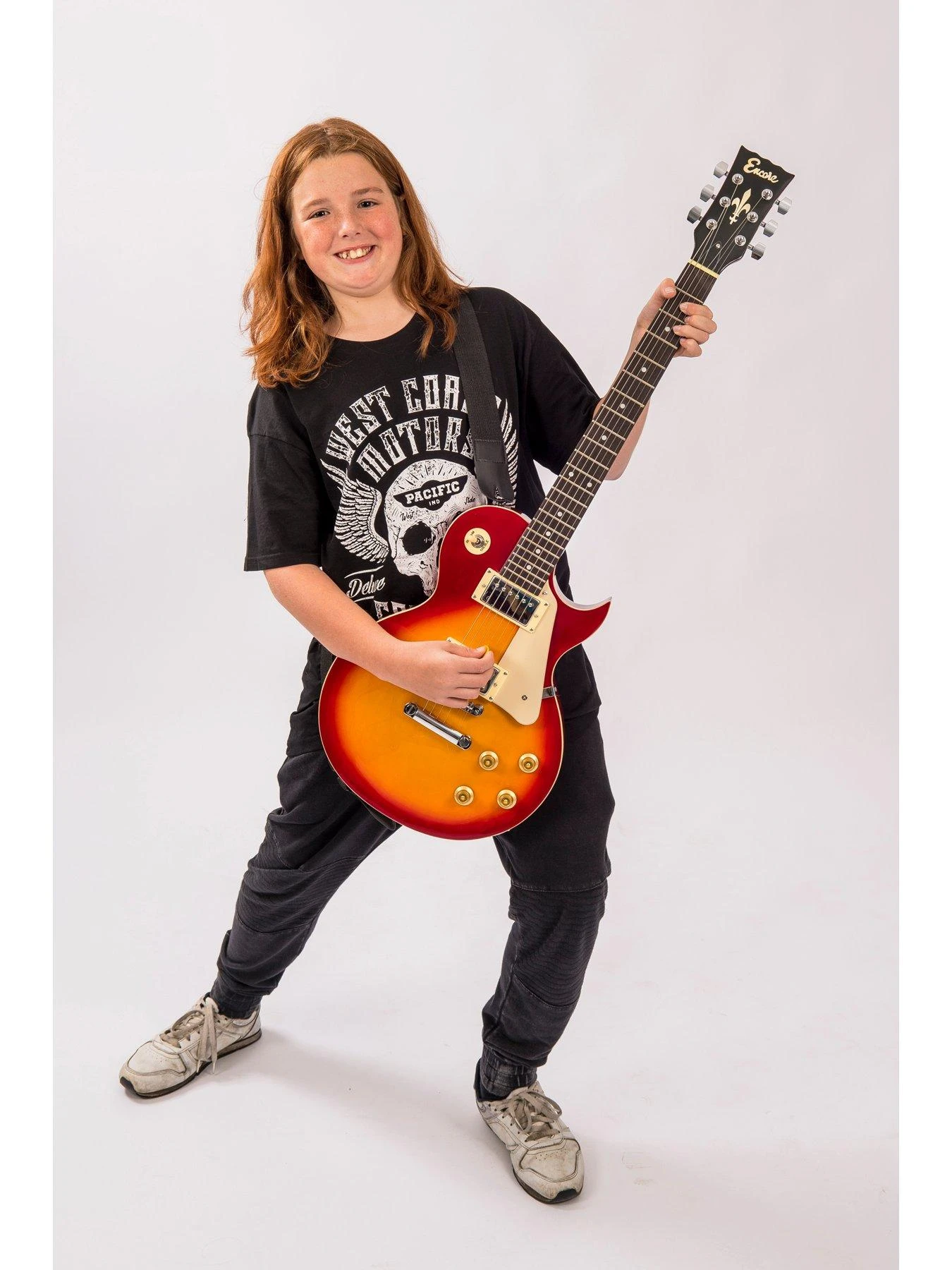 Encore Electric Guitar Outfit - Cherry Sunburst - Image 6