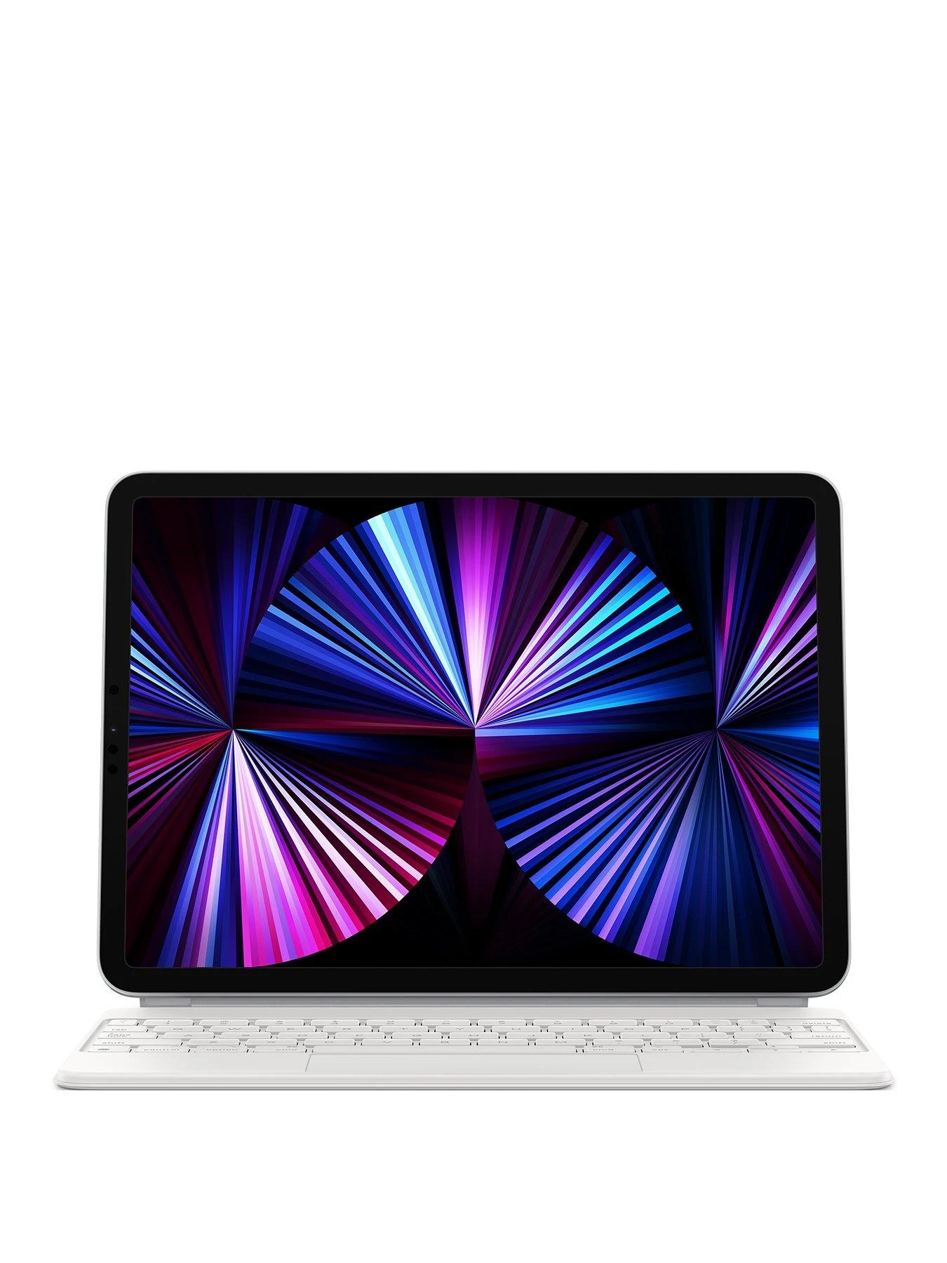 Apple Magic Keyboard For IPad Pro 11-inch (1st, 2nd, 3rd & 4th Gen, 2022) and IPad Air (4th Gen, 2020 & 5th Gen, 2022) - British English - White