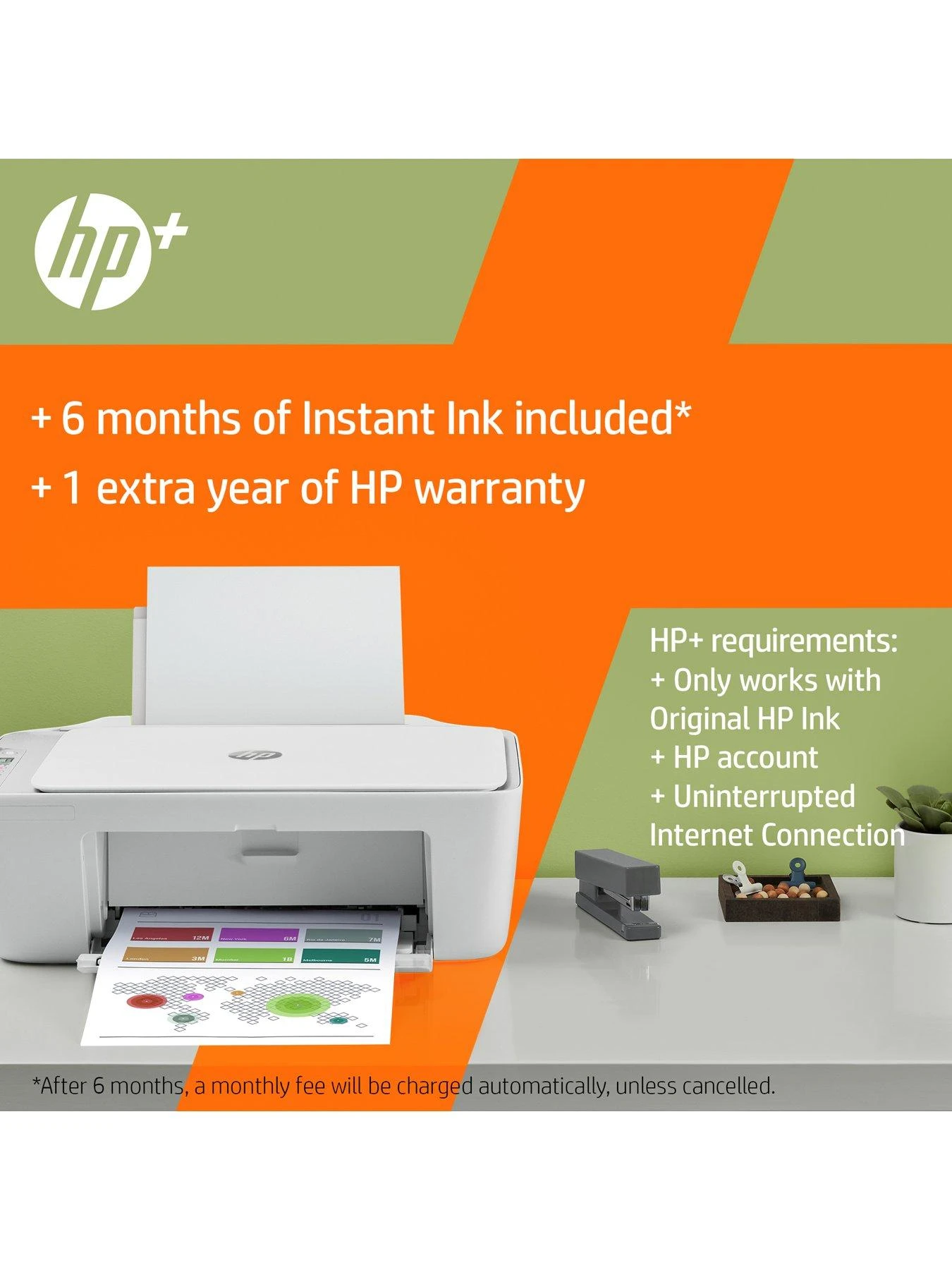 HP DeskJet 2710e All In One Colour Printer - Image 5