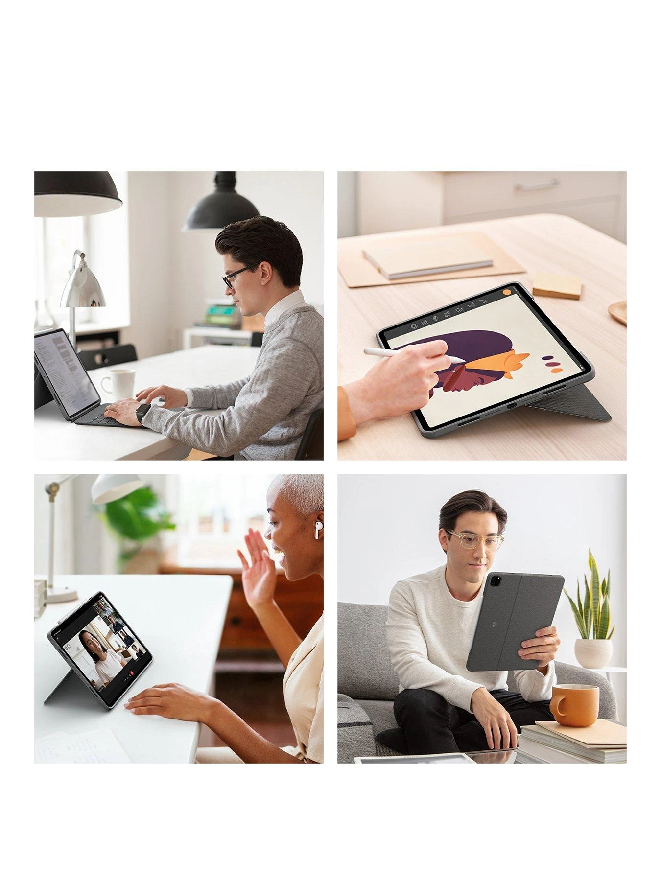 Logitech Combo Touch Case For IPad Pro 11in (1/2/3 Gen) - Image 2
