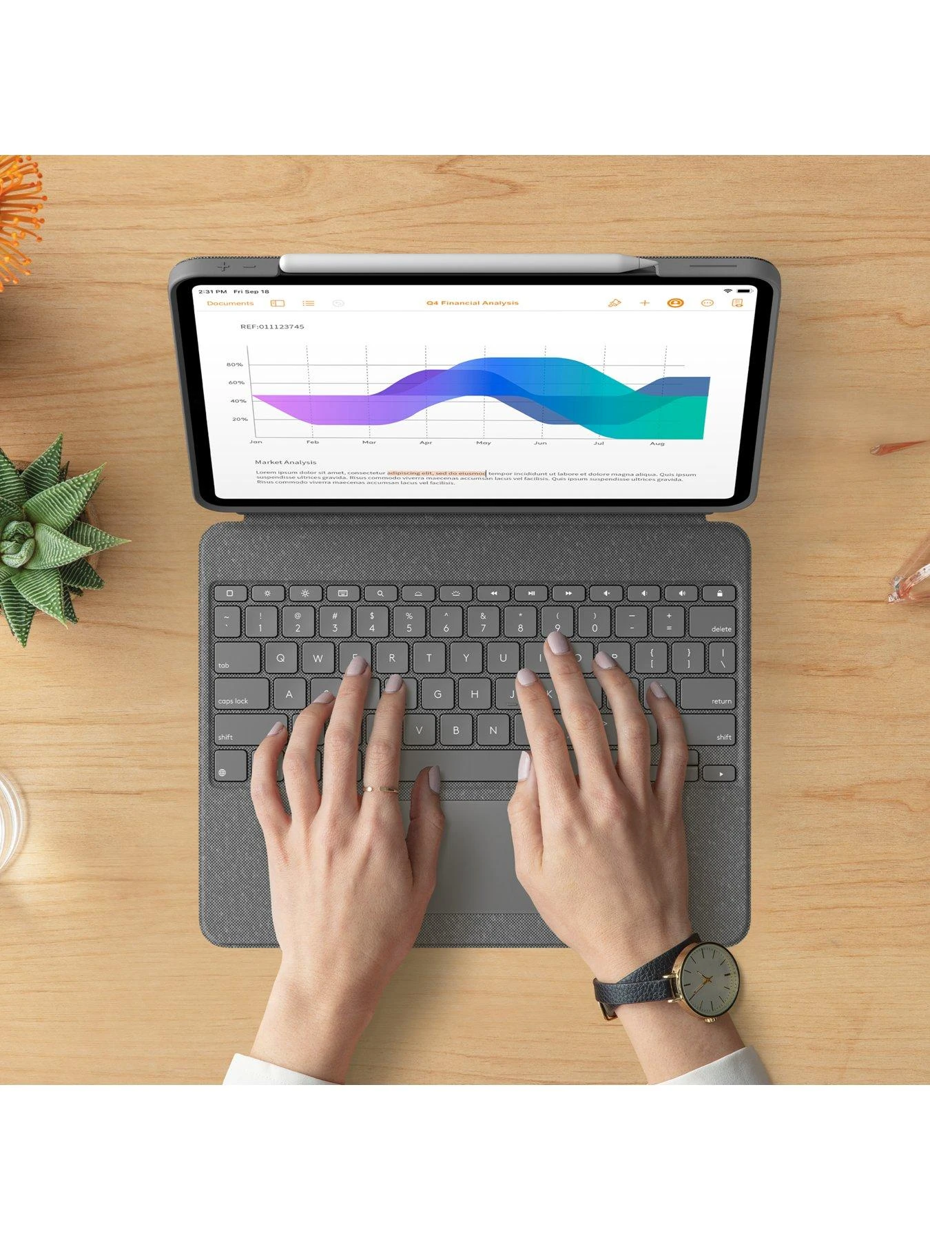 Logitech Combo Touch Case For IPad Pro 11in (1/2/3 Gen) - Image 4