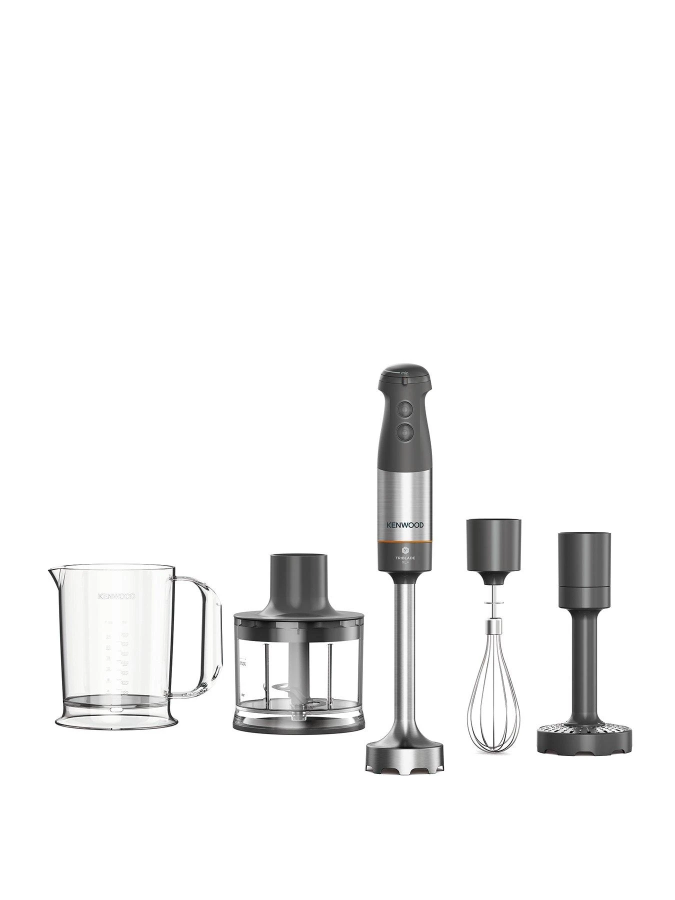 Kenwood Triblade XL+ Hand Blender HBM60.307WH - Grey