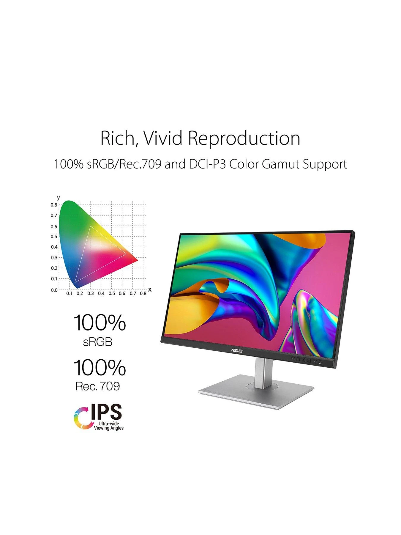 Asus ProArt Display PA278CV 27in Professional Monitor - Image 2