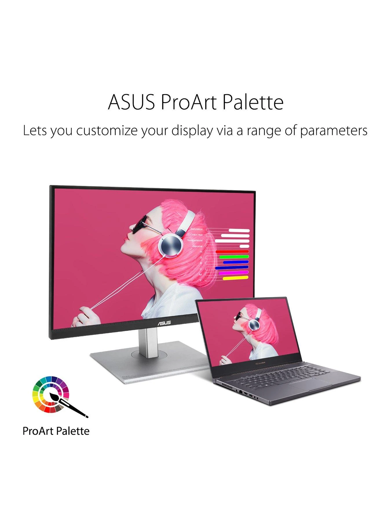 Asus ProArt Display PA278CV 27in Professional Monitor - Image 4