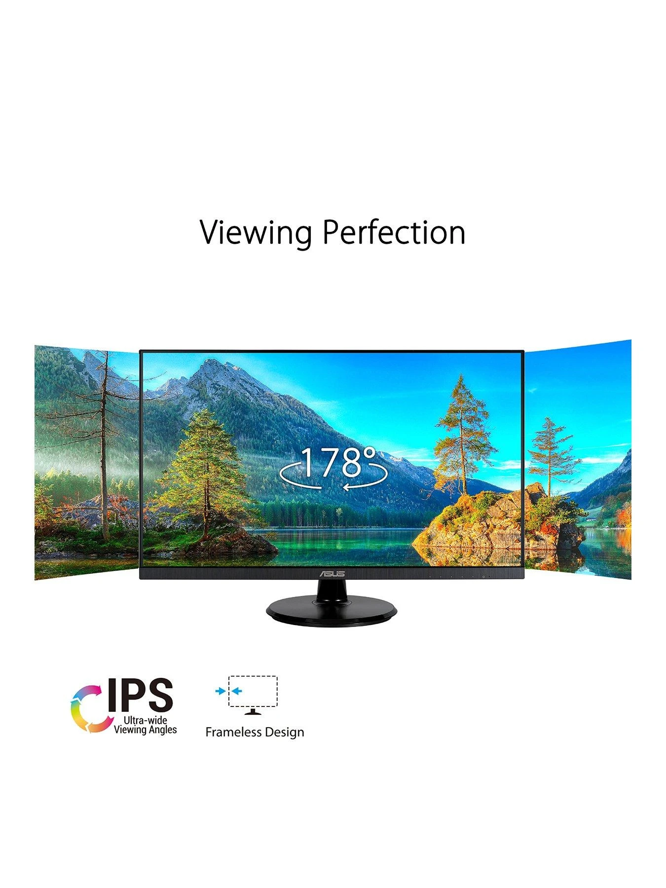 Asus VA27DQ 27in Eye Care Monitor FHD - Image 2