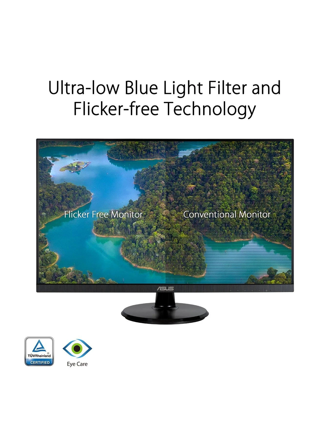 Asus VA27DQ 27in Eye Care Monitor FHD - Image 4