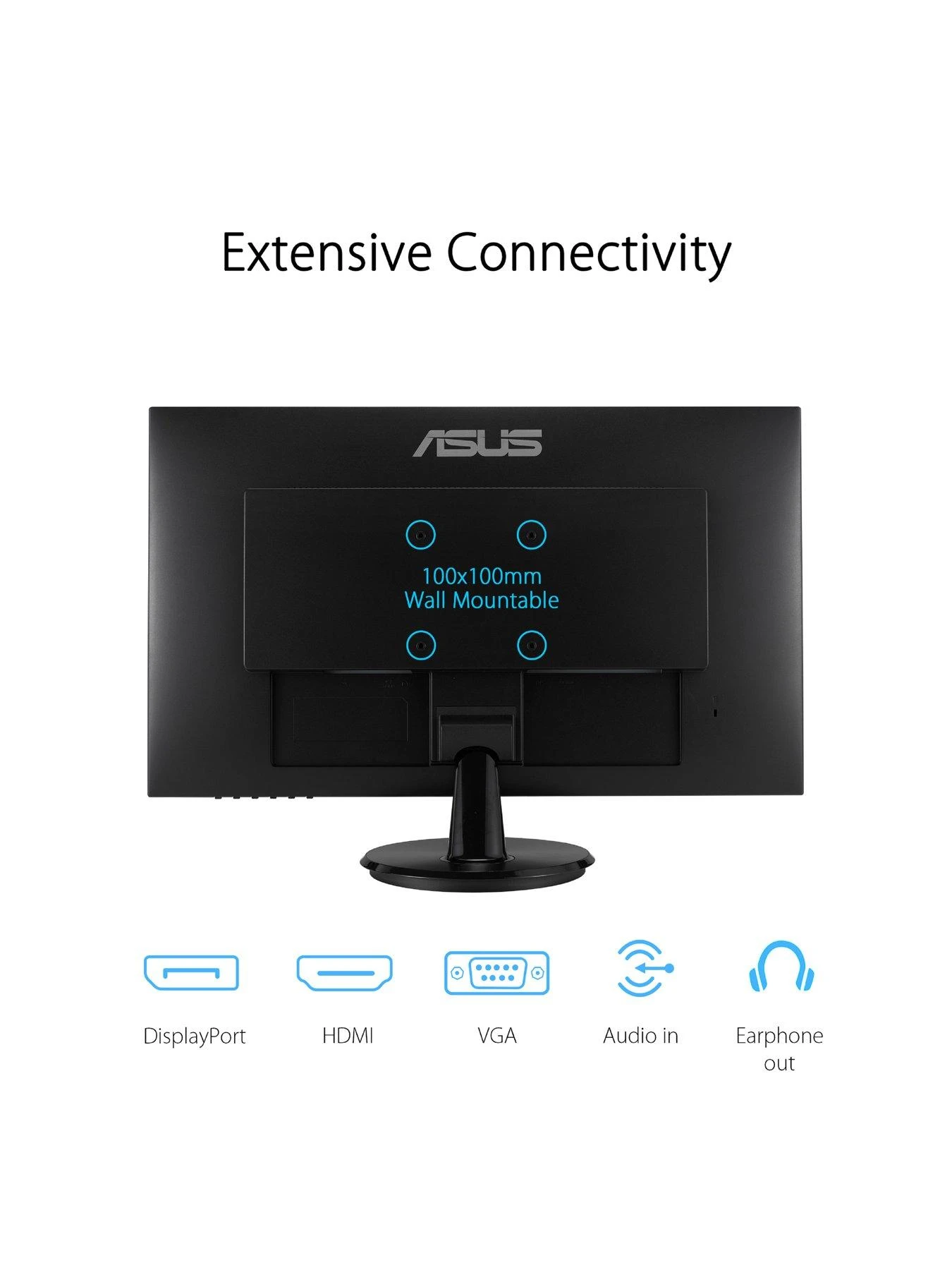Asus VA27DQ 27in Eye Care Monitor FHD - Image 6