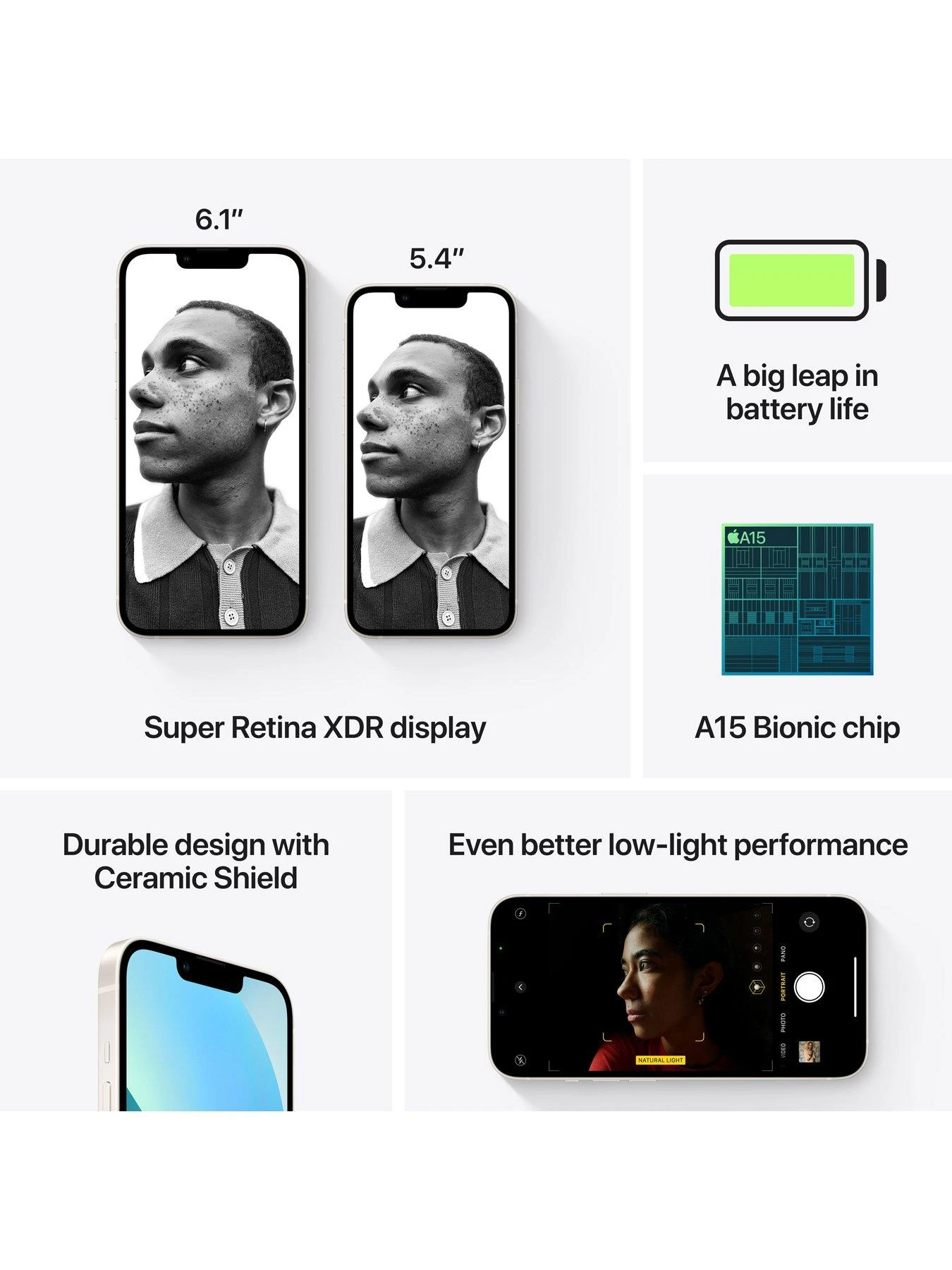 Apple IPhone 13, 128Gb - Starlight - Image 6