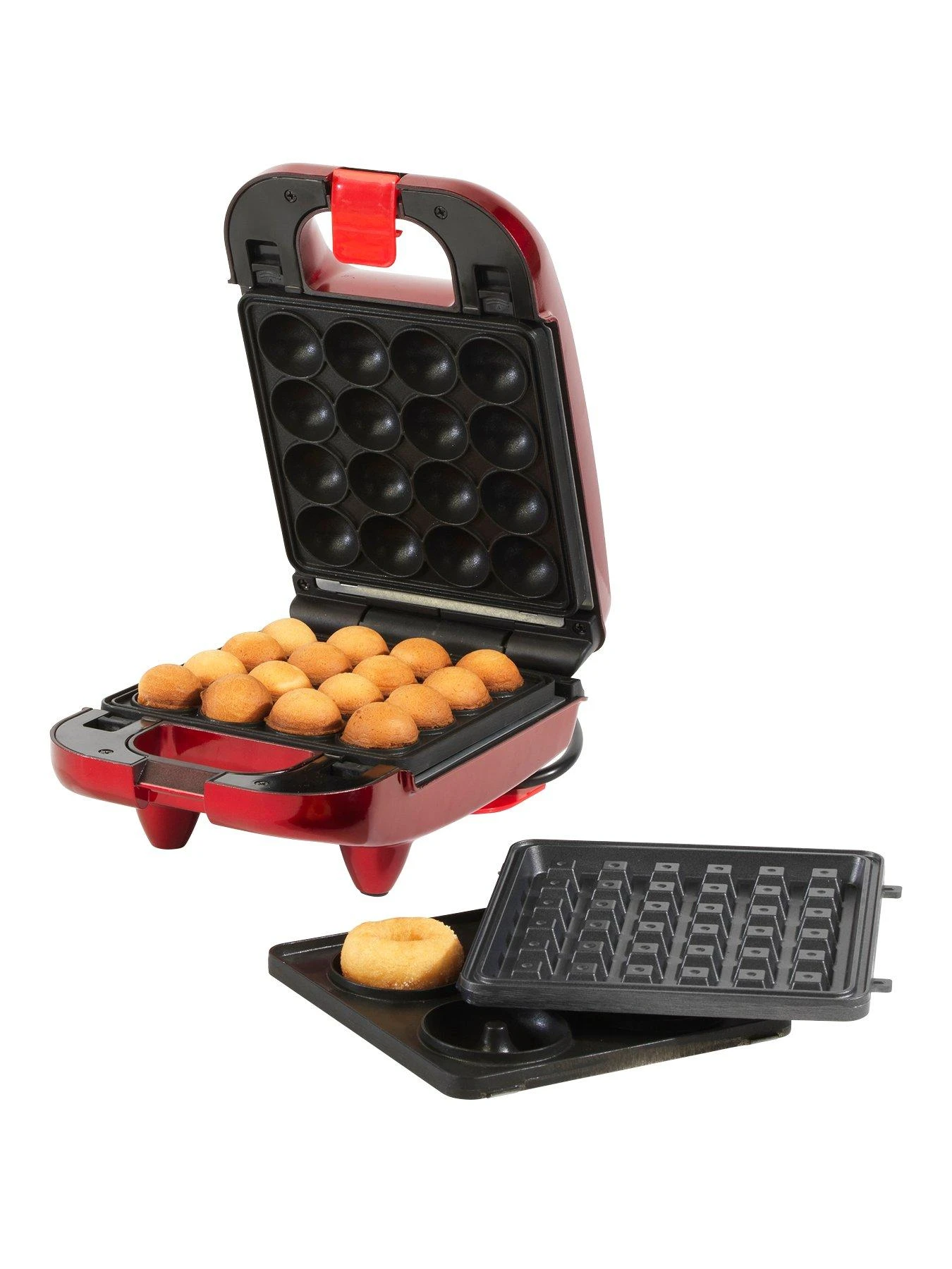 Giles & Posner 3-in-1 Mini Treat Maker (Doughnuts, Cake Pops And Waffles)