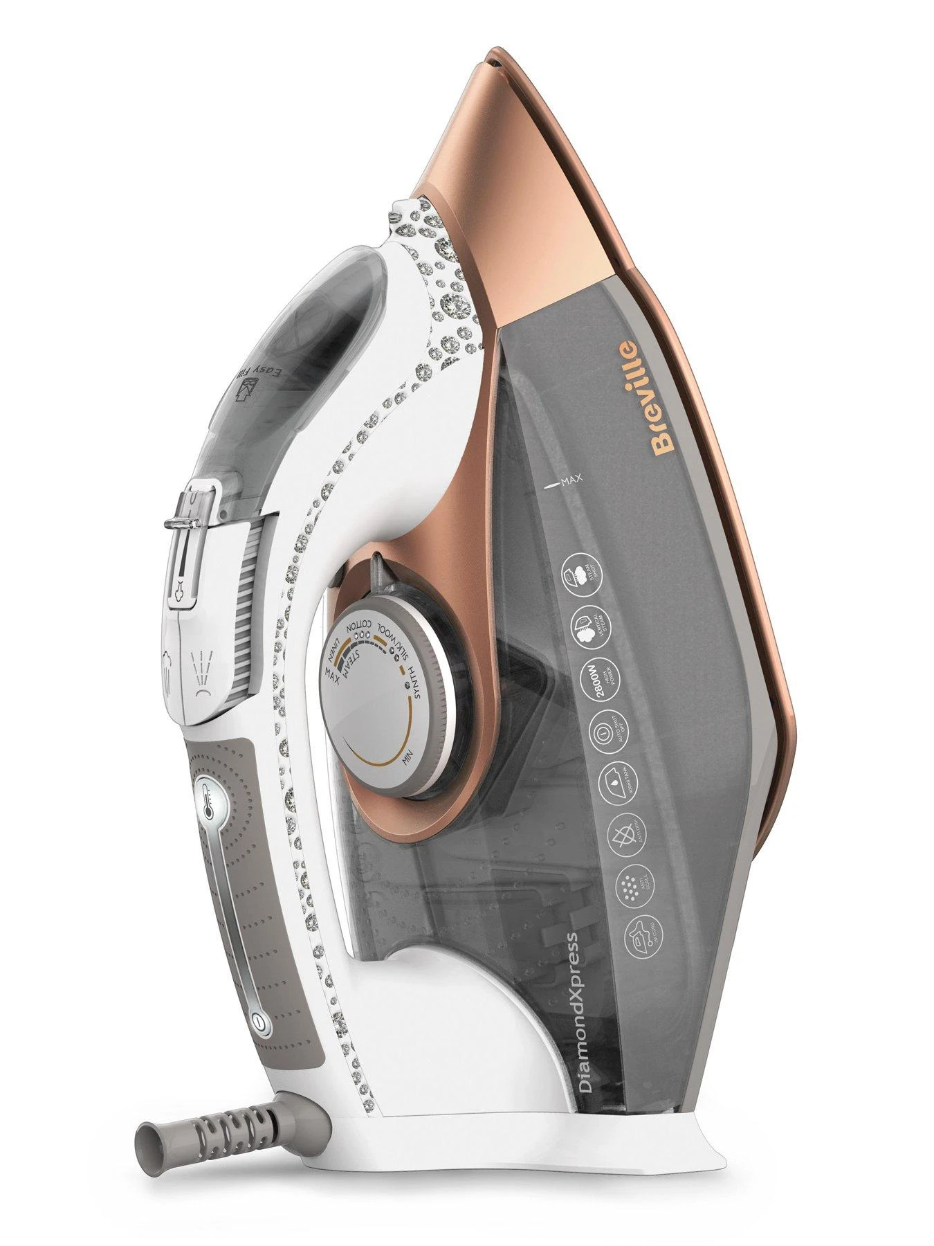 Breville DiamondXpress 3100W Diamond Ceramic Steam Iron - Image 2
