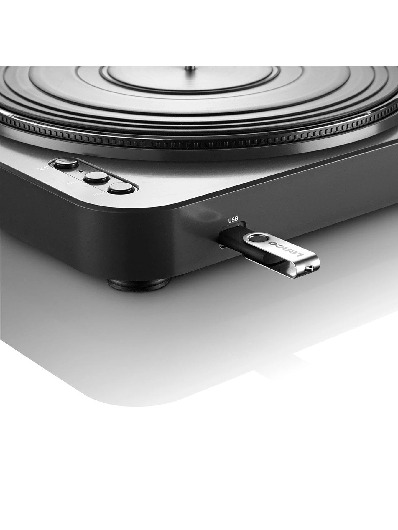 Lenco L-85 Black USB Turntable - Image 4