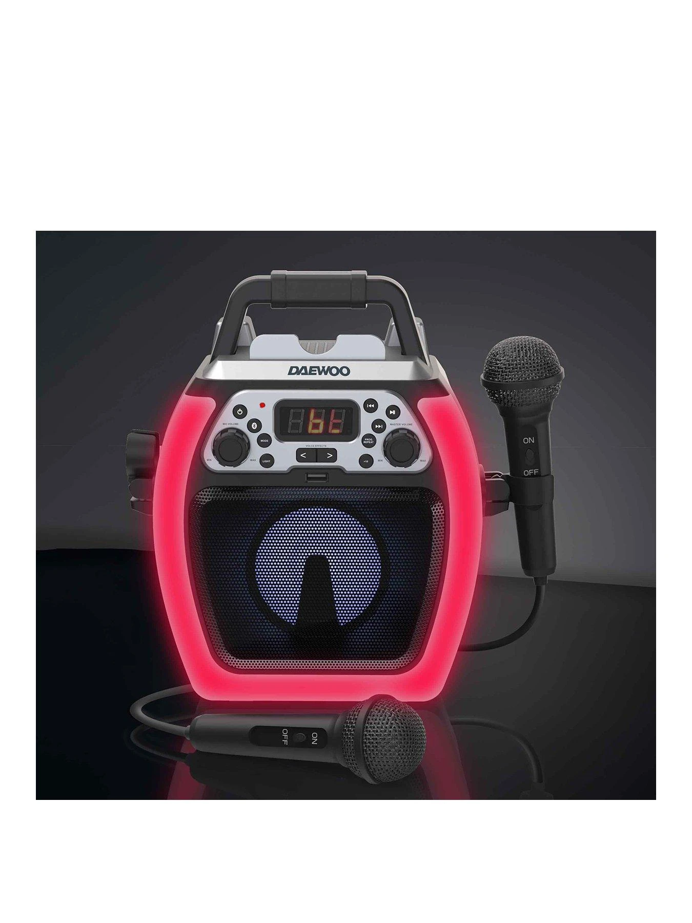 Daewoo Compact Bluetooth Karaoke Machine - Image 3
