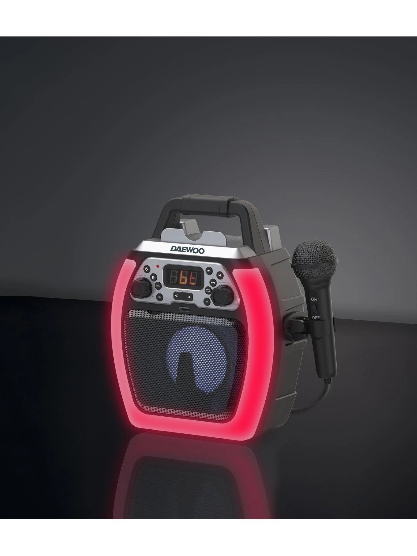 Daewoo Compact Bluetooth Karaoke Machine - Image 5