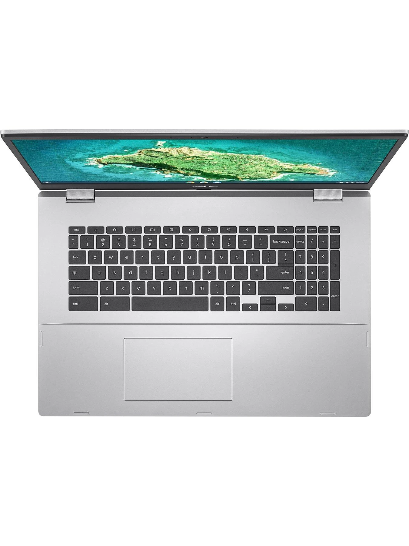 Asus Chromebook CX1 (CX1700) - 17.3in FHD, Intel Celeron N4500, 4GB RAM, 128GB SSD - Silver - Image 4